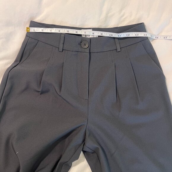 NWOTs Princess Polly Archer Pants in Slate Gray size 6 PETITE - Picture 6 of 14